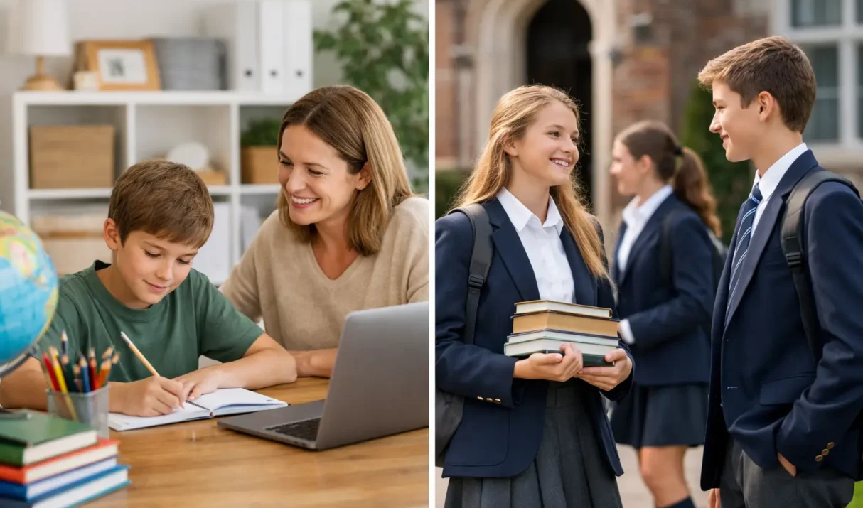 Homeschool Academy vs Private School Choices
