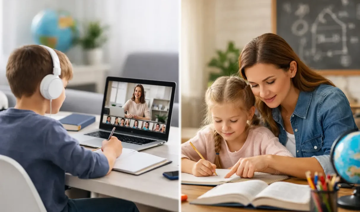 Online School Versus Homeschooling for Your Child