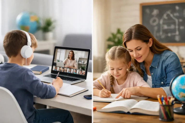 Online School Versus Homeschooling for Your Child